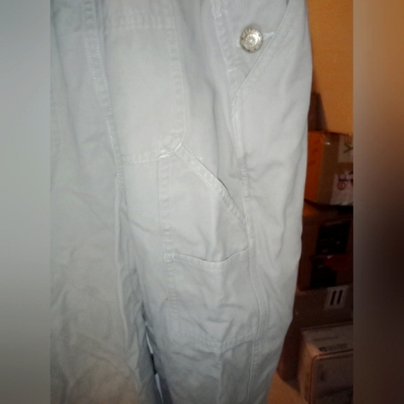 Y2K vintageOversizeD Kaki Overalls Master Sportsman Rugged Outdoor By Prestige. - Picture 6 of 7